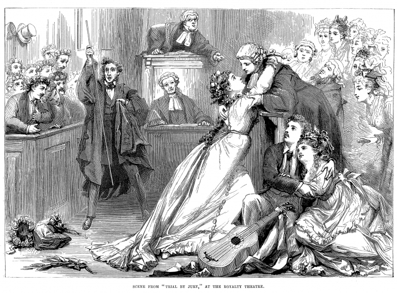 Gilbert Sullivan S Trial By Jury Grim S Dyke Hotel